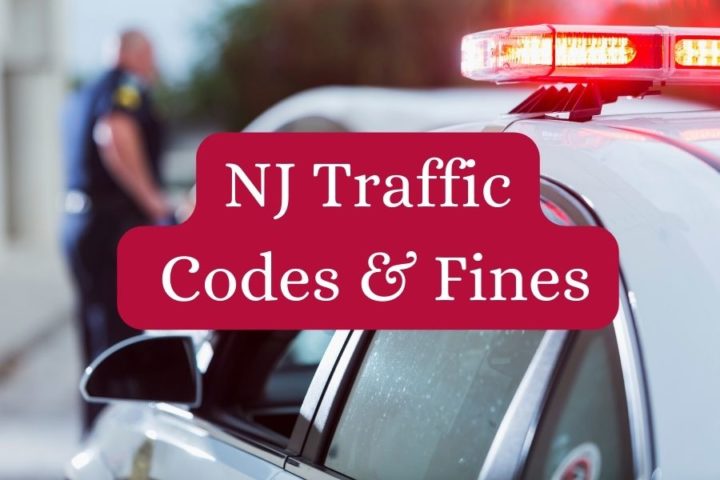 NJ Traffic Codes and Fines